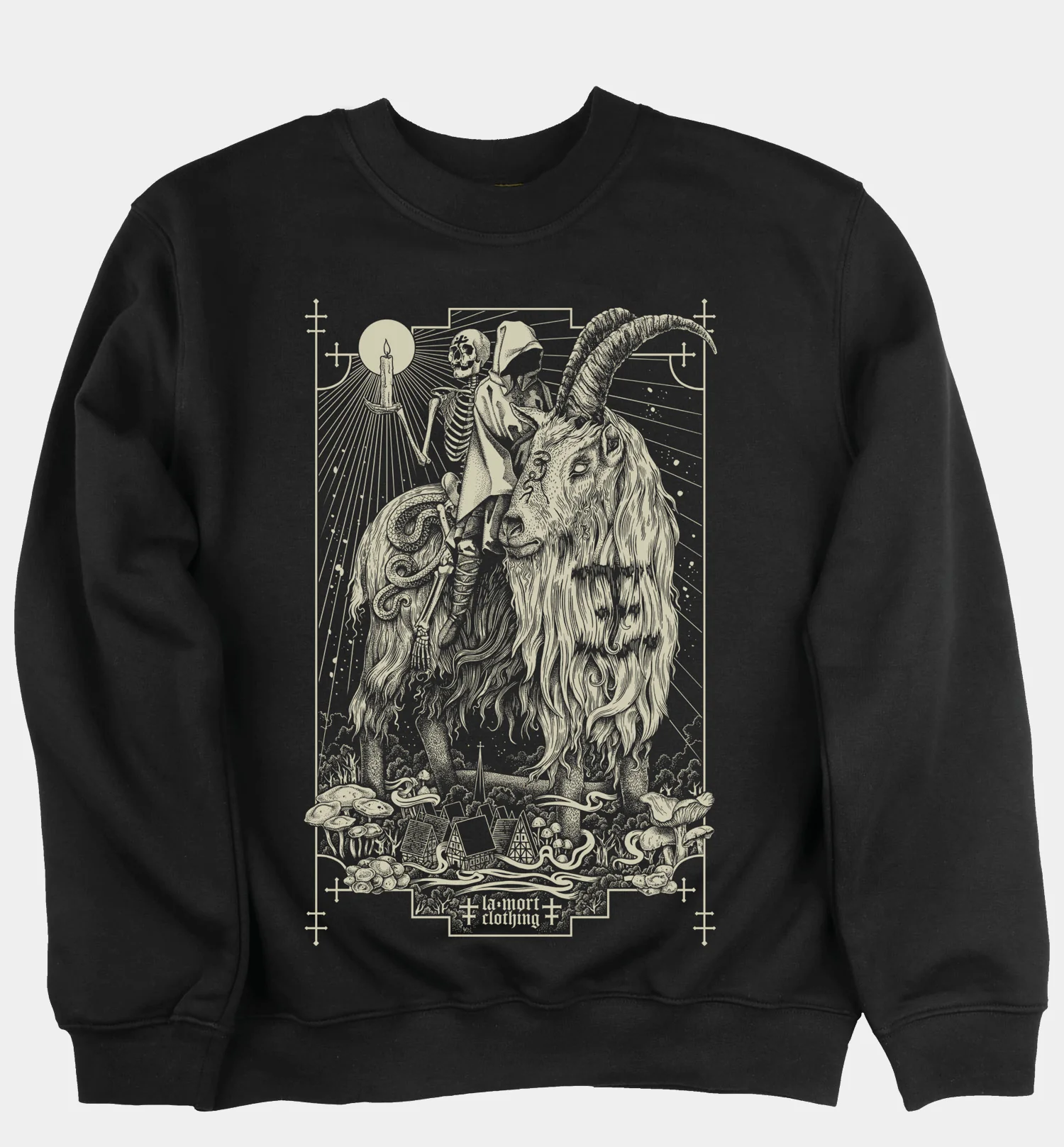 I Am The Ash Sweatshirt (BW/B)