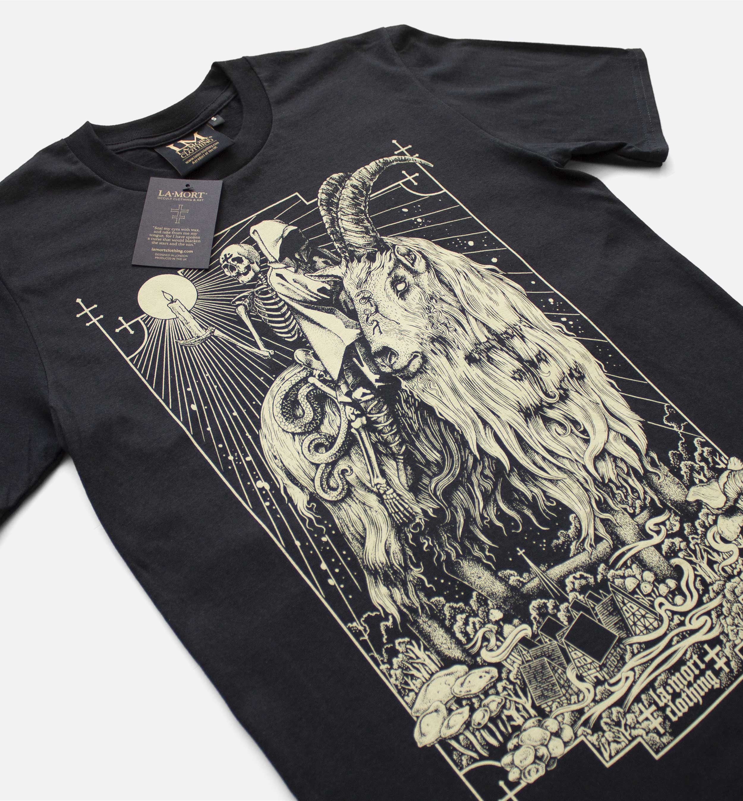 I Am The Ash T-shirt (BW/B) - Image 2
