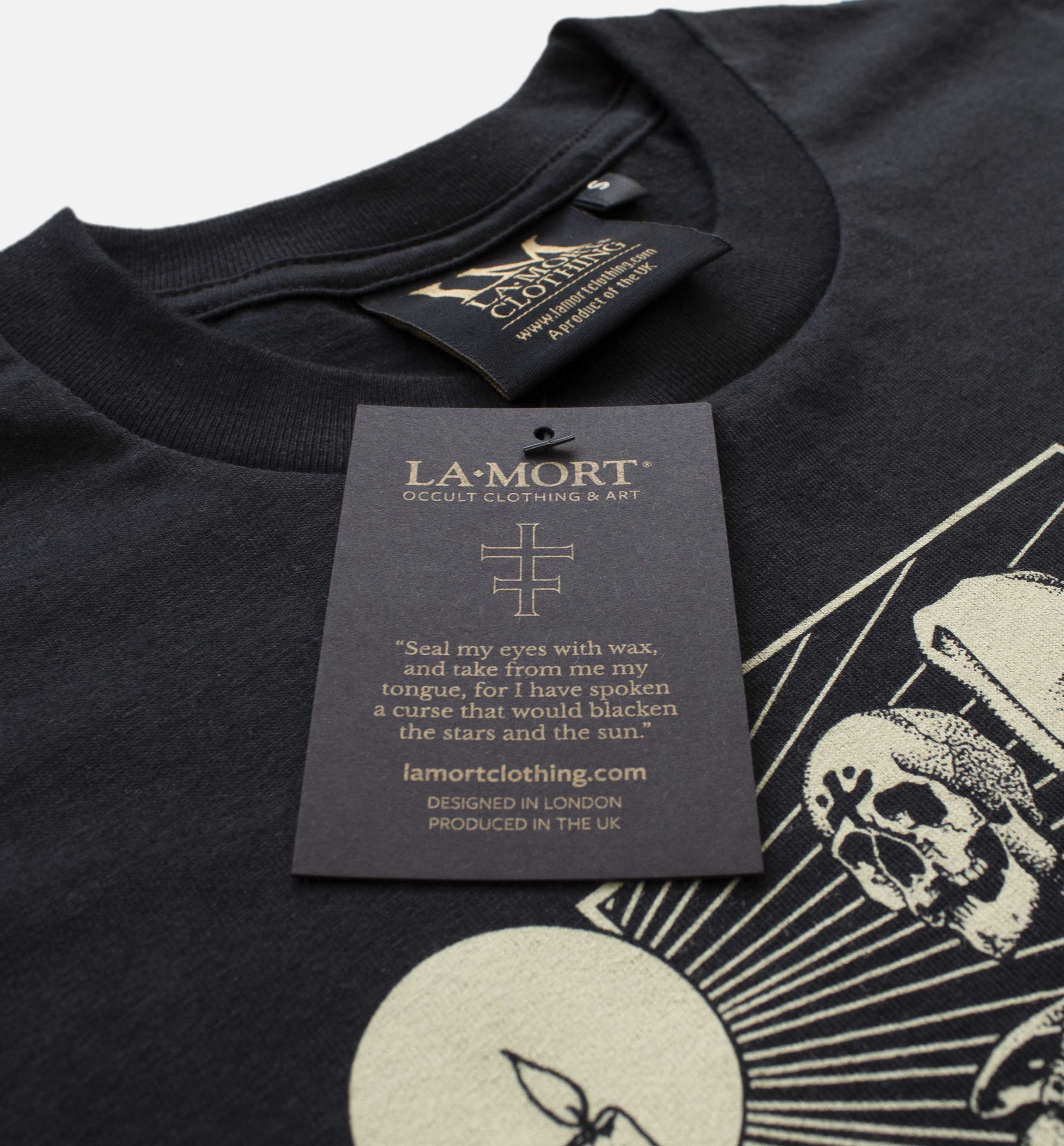 I Am The Ash T-shirt (BW/B) - Image 4