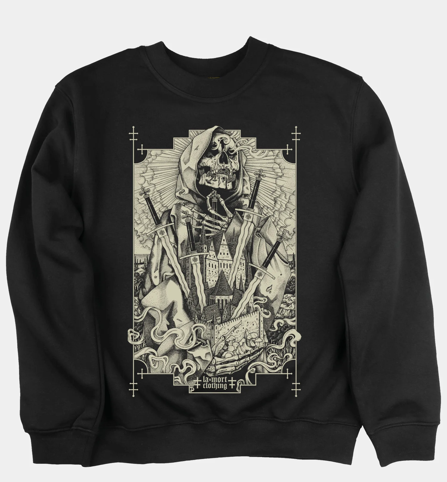 I Am The Blood Sweatshirt (BW/B)