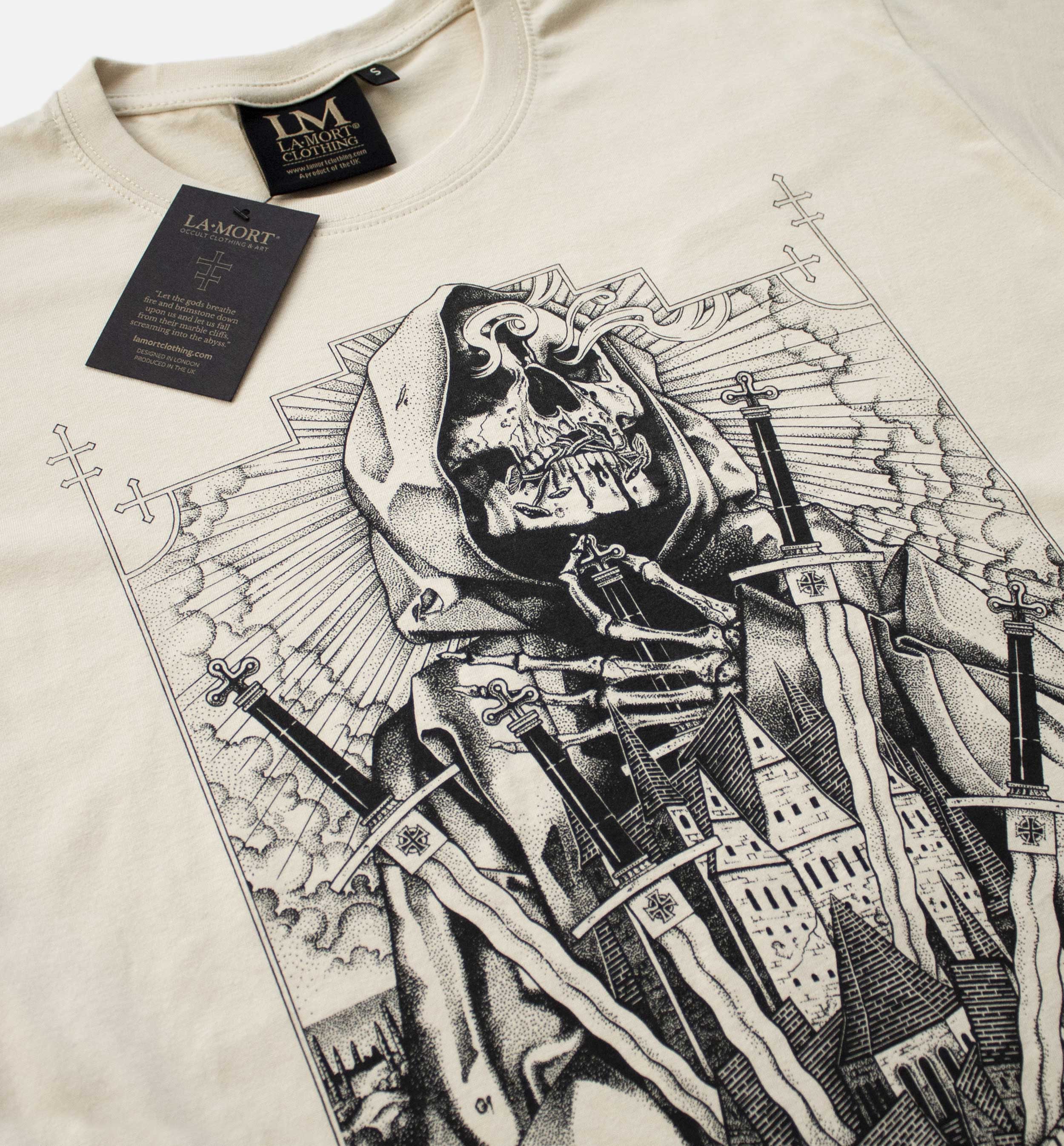 I Am The Blood T-shirt (B/N) - Image 3