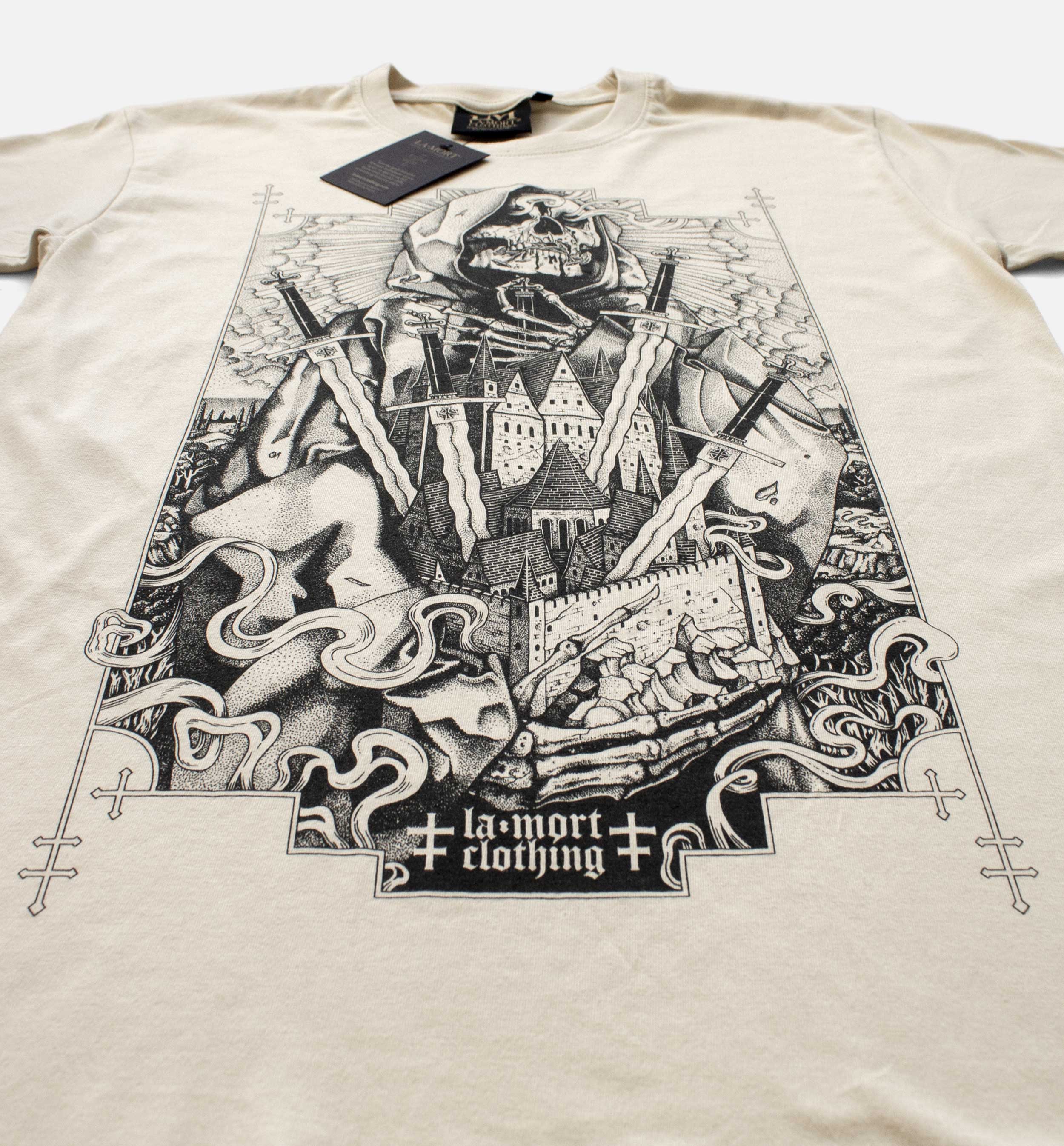 I Am The Blood T-shirt (B/N) - Image 4
