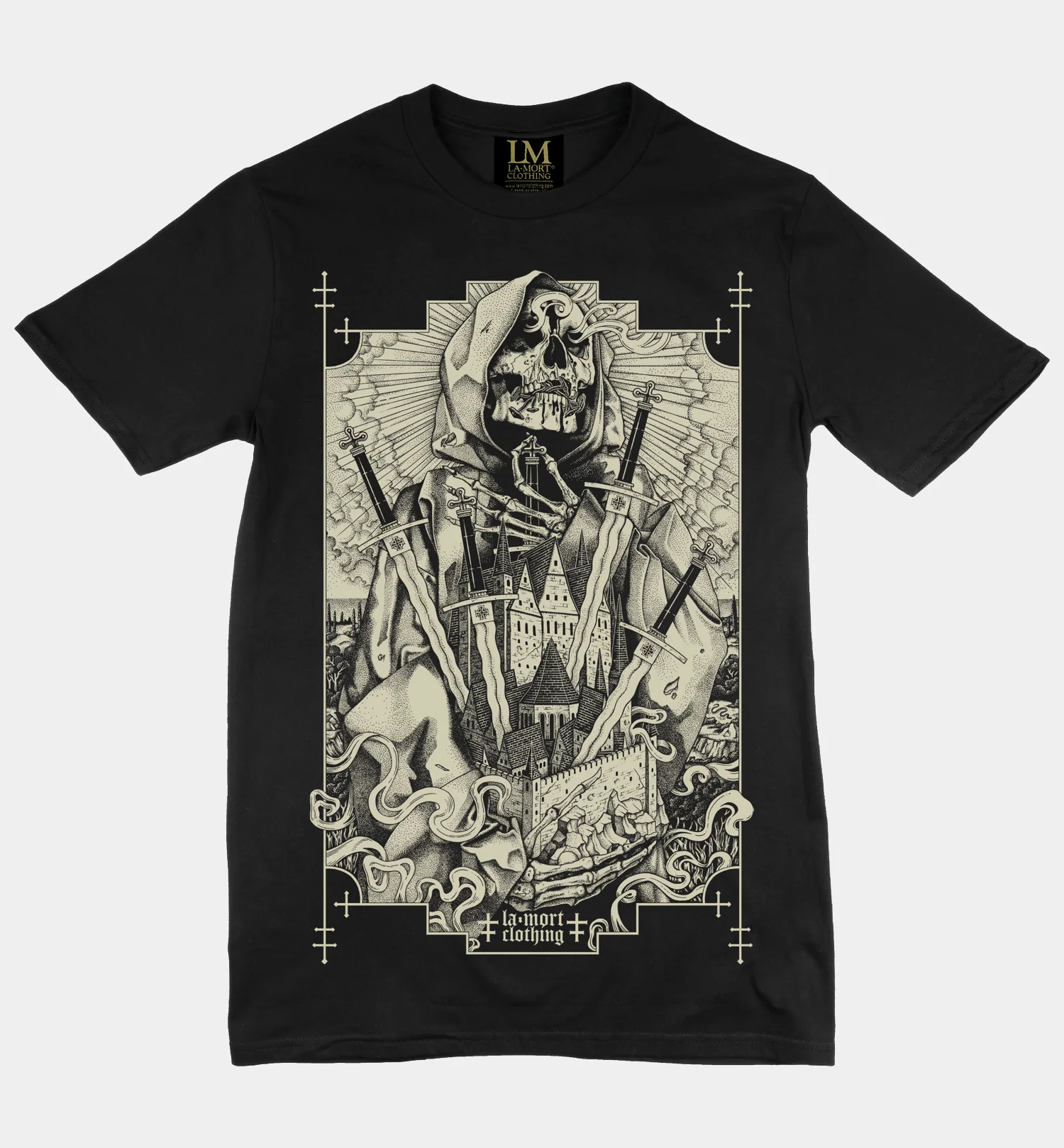 I Am The Blood T-shirt (BW/B)