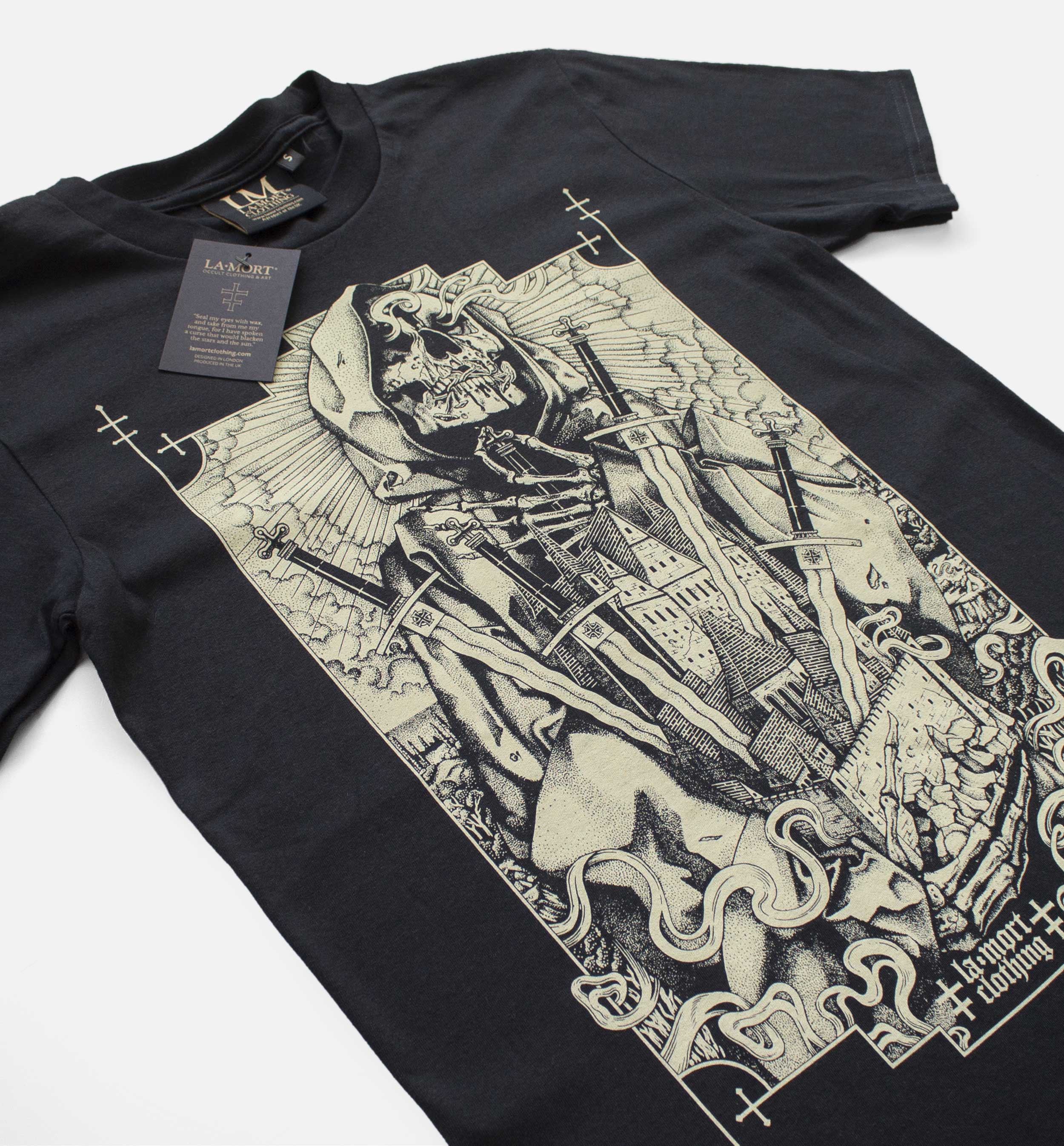 I Am The Blood T-shirt (BW/B) - Image 2