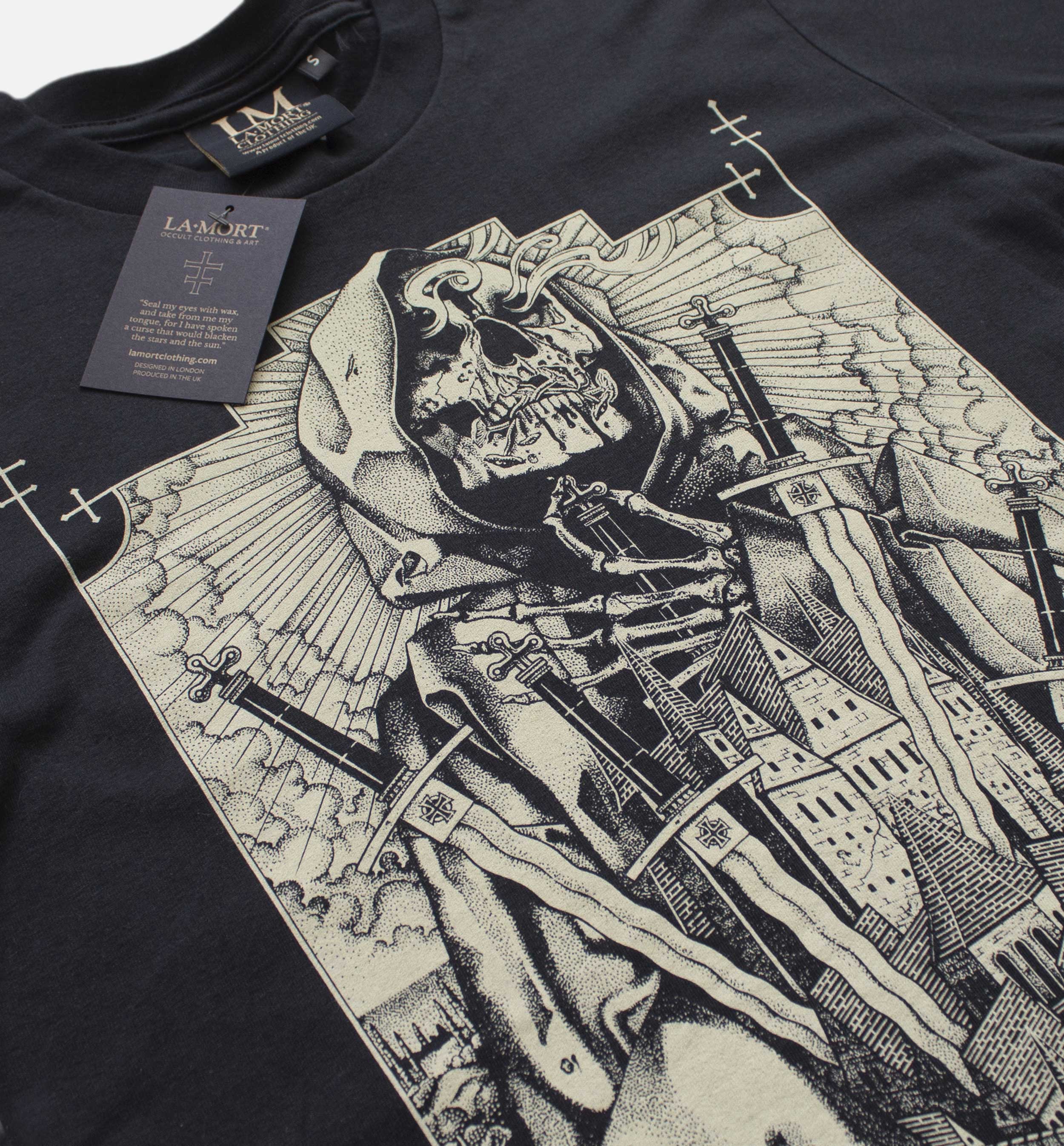 I Am The Blood T-shirt (BW/B) - Image 3