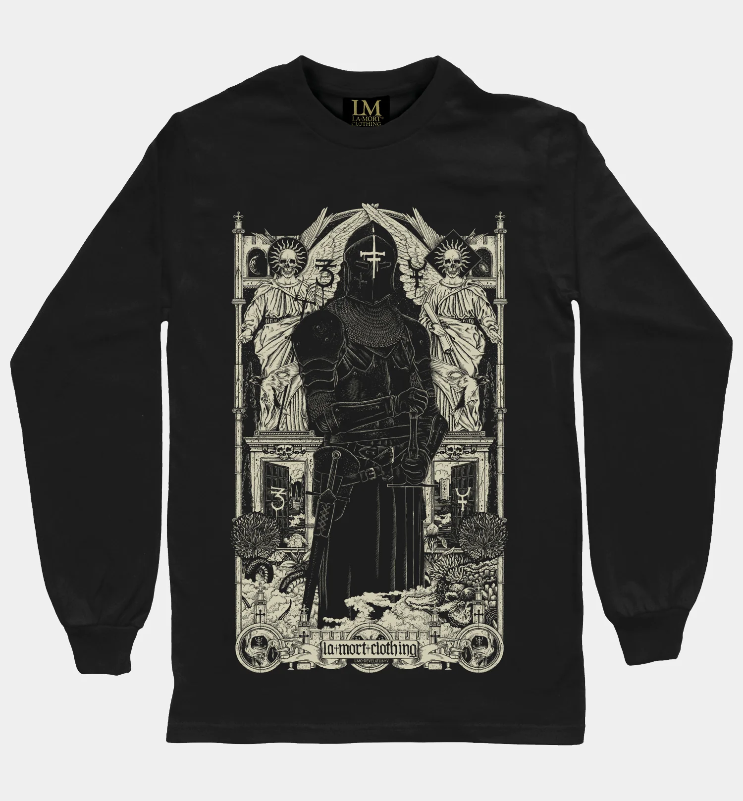Morality Long Sleeve T-shirt (BW/B)