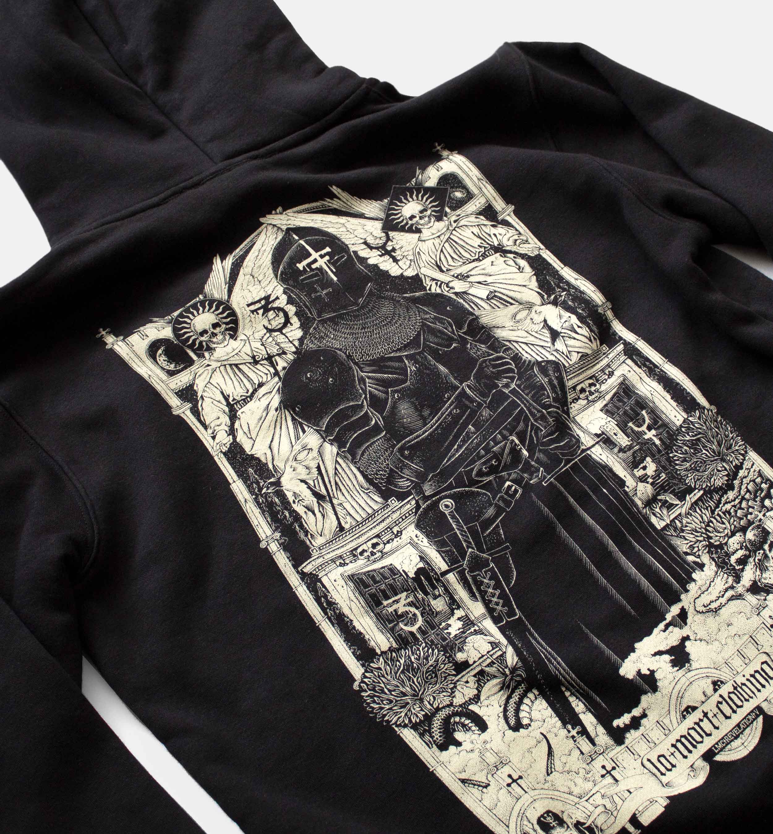 Morality Pullover Hoodie (BW/B) - Image 4