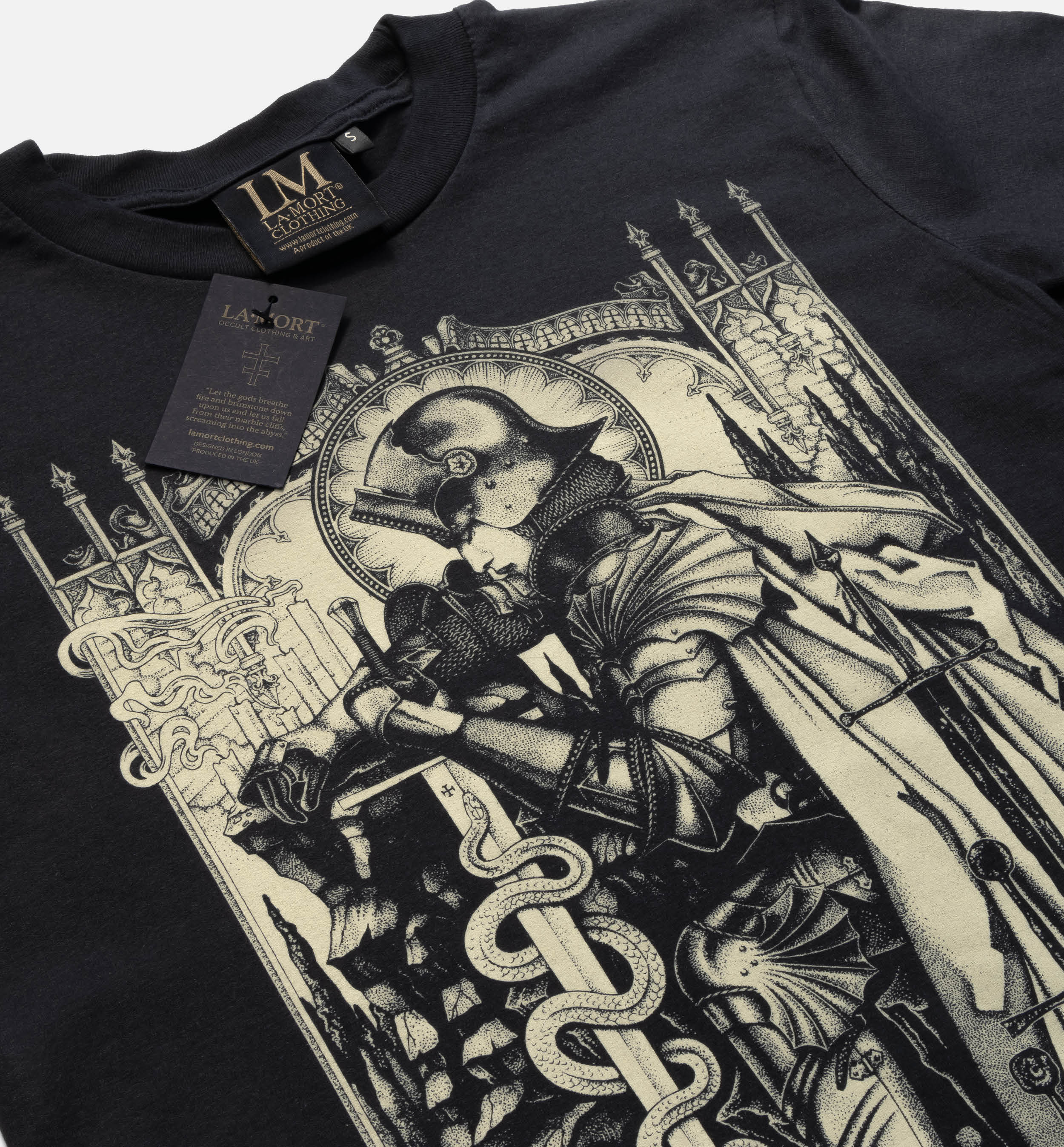 The Beguiling T-shirt (BW/B) - Image 3