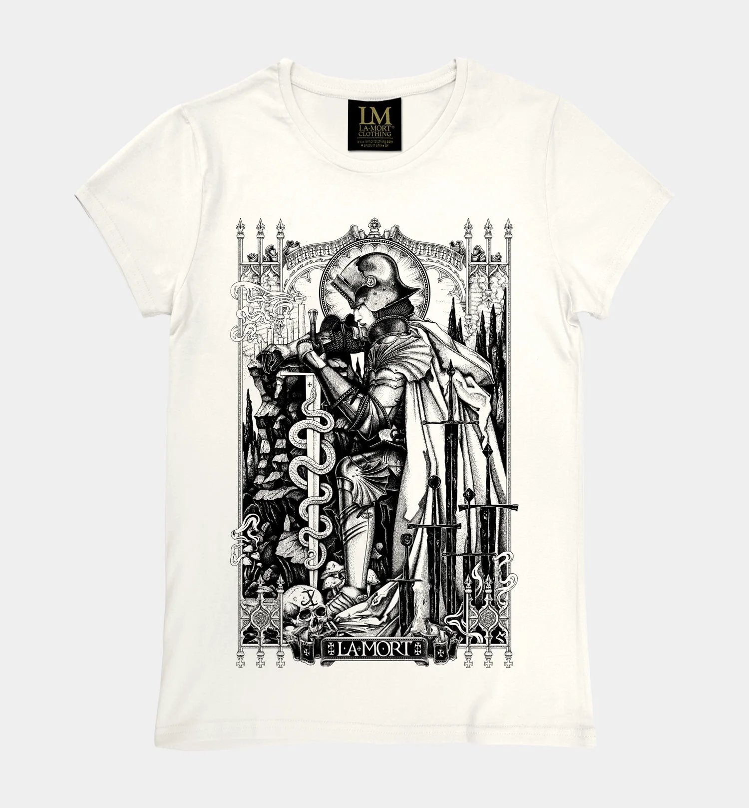 The Beguiling Women’s Crew Neck T-shirt (B/P)